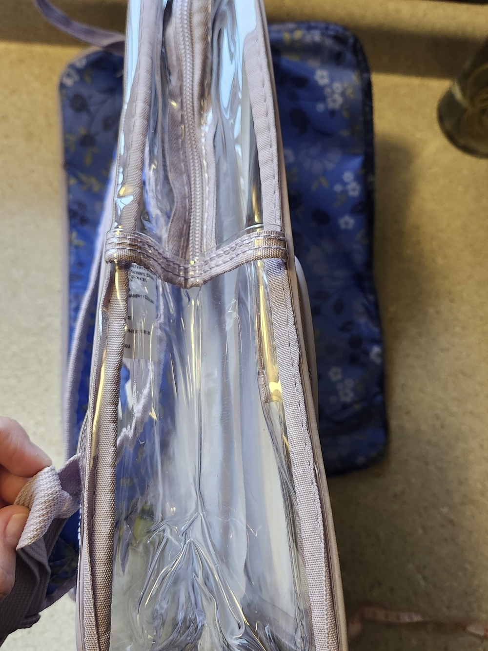 Clear  2-Piece Tech Backpack Set - Picture 6 of 8